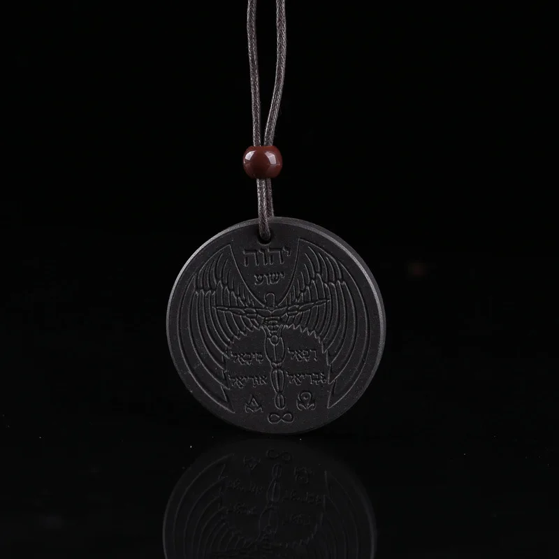 Кулон с круглым камнем для мужчин и женщин Ювелирное Украшение в стиле квантовой