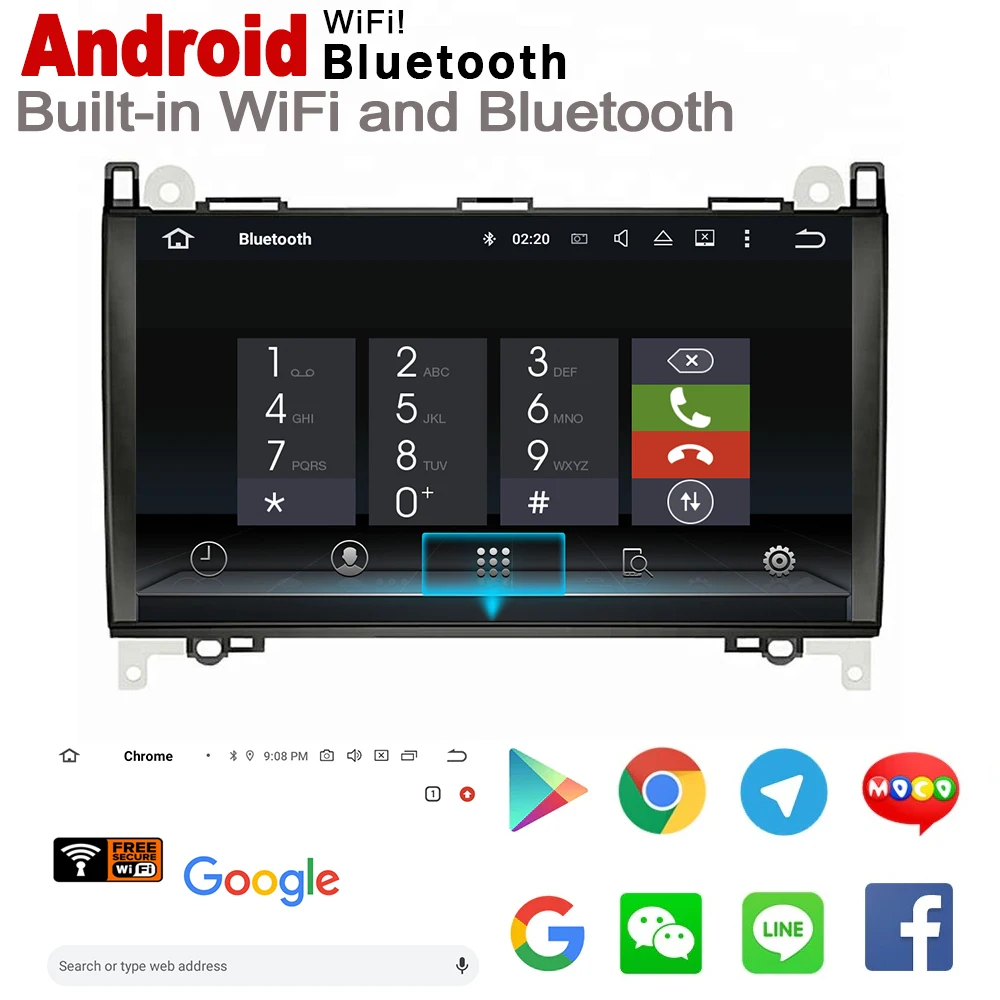 Android 7 0 up IPS Автомобильный плеер для Mercedes Benz B Class W245 2005 ~ 2011 NTG оригинальный стиль радио gps навигация Bluetooth