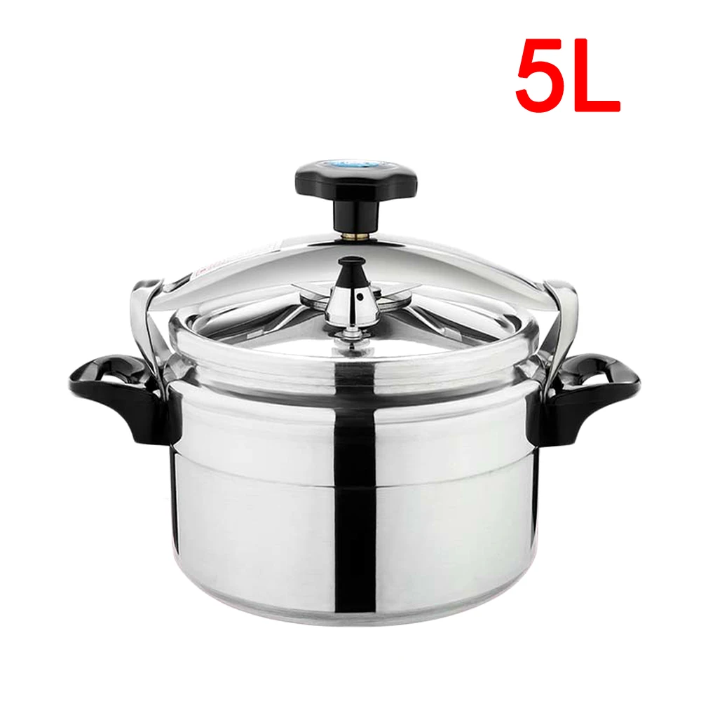 5L Скороварка Коммерческая нержавеющая stee Взрывозащищенная суповая кастрюля кухонная посуда кухонная кастрюля Бытовая газовая, индукционная плита - Цвет: 5L