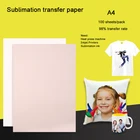 20100 листов A4 типографская краска, нанесенная путем сублимации Бумага для полиэстер футболка из полиэстера с Подушка Кубка чехол для телефона с принтом 