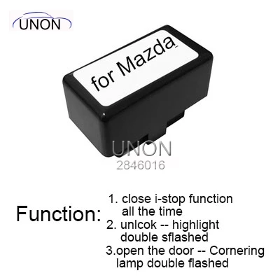 Close iStop 3fu Close i-stop Autostop функция Start-Stop для Mazda Atenza Axela CX-5 автомобильные аксессуары - Название цвета: Close iStop 3fu