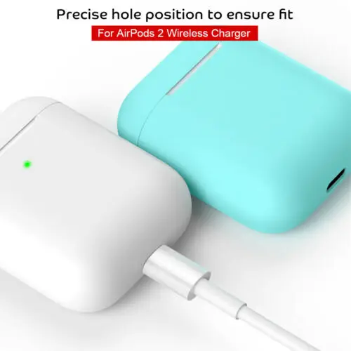 4 шт./компл. для Apple AirPods 2 беспроводное зарядное устройство защитный силиконовый