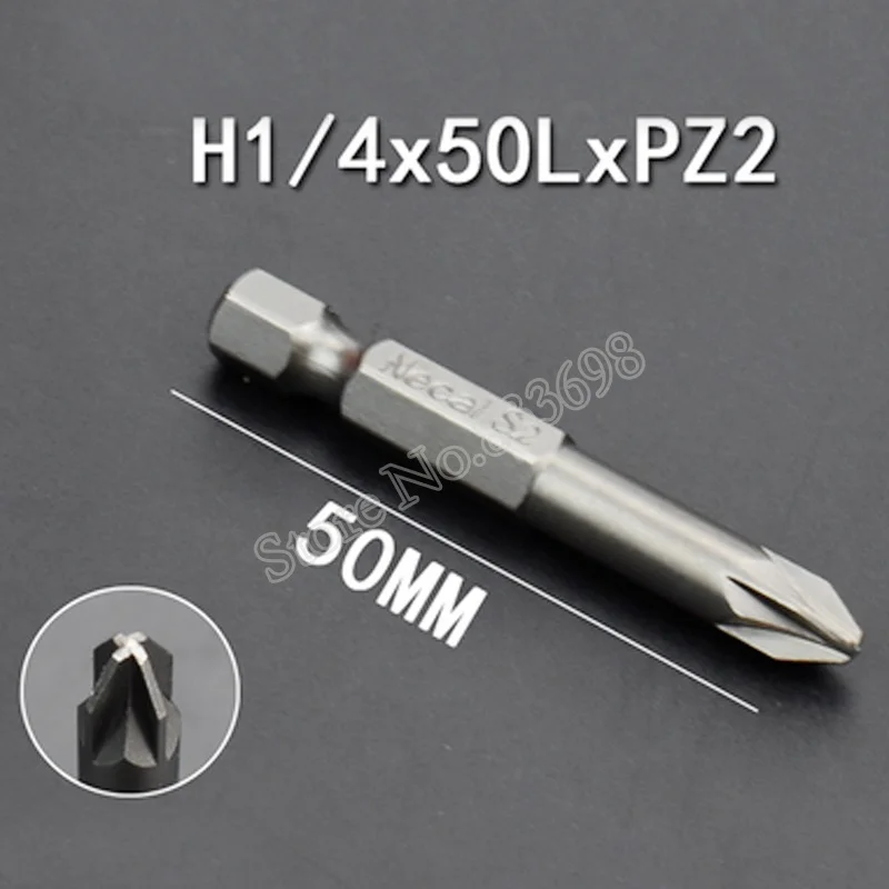 3 шт. Pozidriv сверло для электродрели PZ1 PZ2 PZ3 1/4 &quotшестигранный хвостовик S2 power Dill