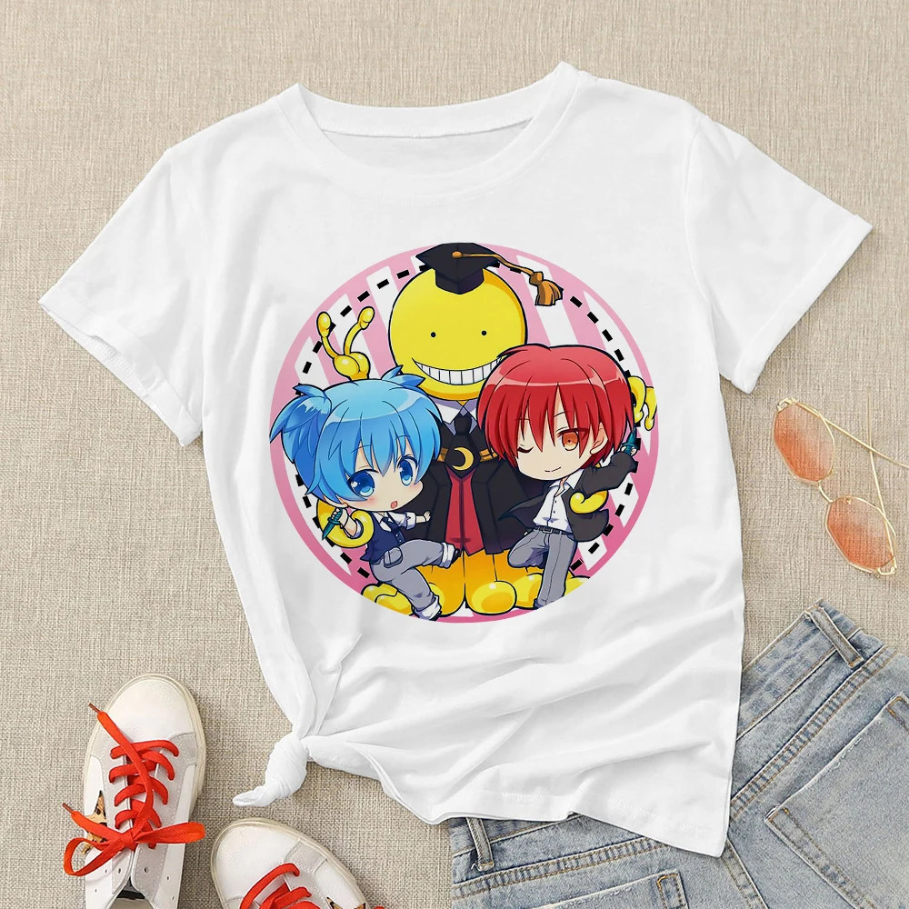 

Assassination Classroom Printed T Shirt Women Hipster Anime sleeve T Shirt Women Summer Top Personalized Style Clothes