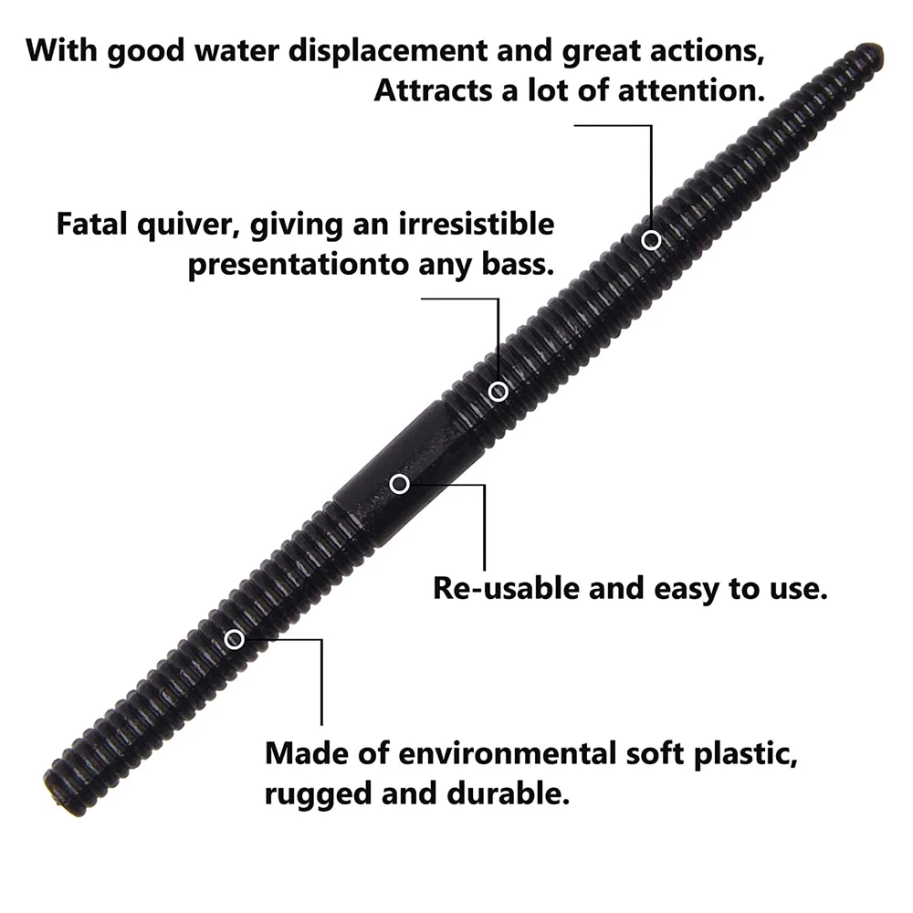 40 шт. приманка для рыбалки 10 см 15 | Спорт и развлечения