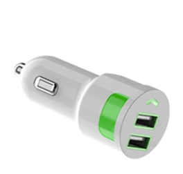 QC3.0 двойной зарядное устройство USB 3.1A адаптер Авто металлическое зарядное устройство для смартфонов/планшетов