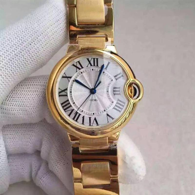 

Women's Watches Mechanical Automatic Watch For Women OEMG W69003Z2 18K Gold 36mm Steel Strap Luxury Watch 1:1 Replica Watch
