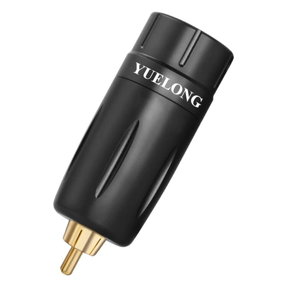 YUELONG 3 Color Wireless Tattoo Power Supply Bank Rechargeable RCA Connector Power Bank for Rotary Tattoo Machine Pen Supplies