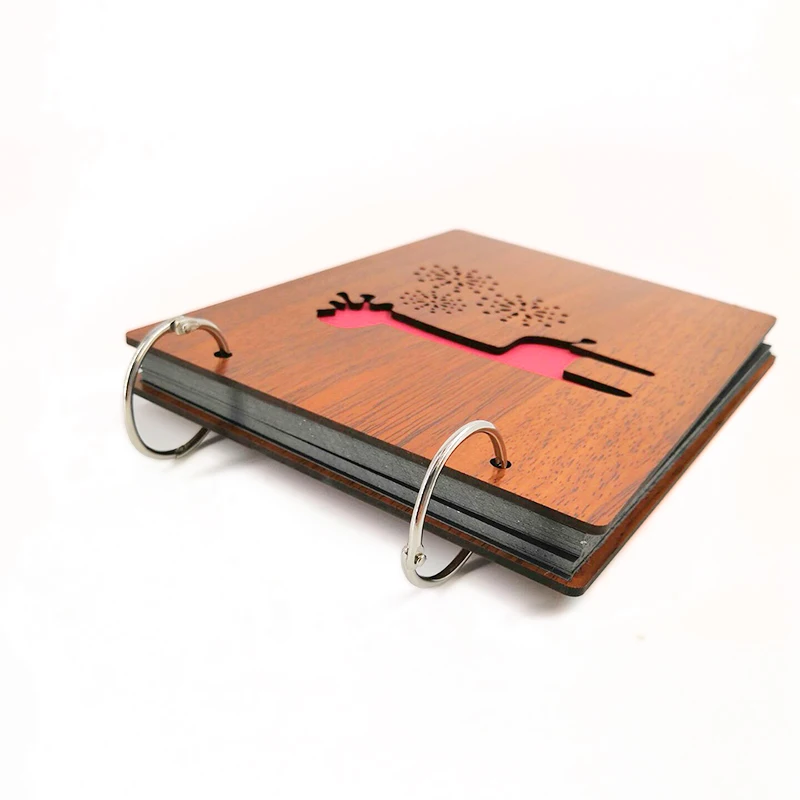 10 шт./компл. Винтажное кольцо с бронзовым кольцом для фотоальбома отрывными