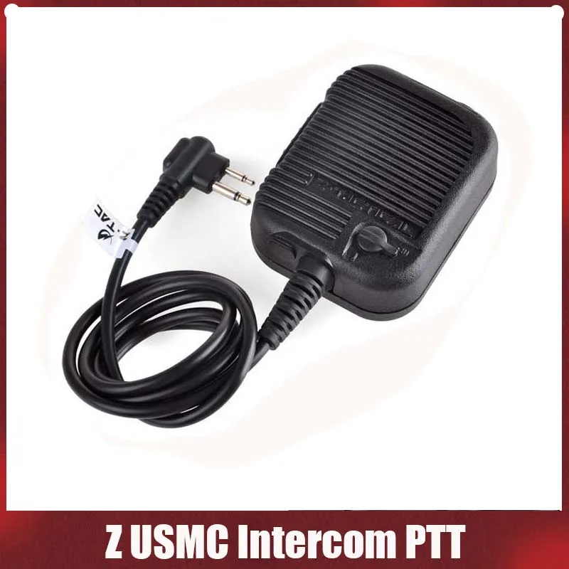 Тактическая гарнитура Z126 zUSMC Intercom PTT тактическая аксессуары для телефона | Спорт и