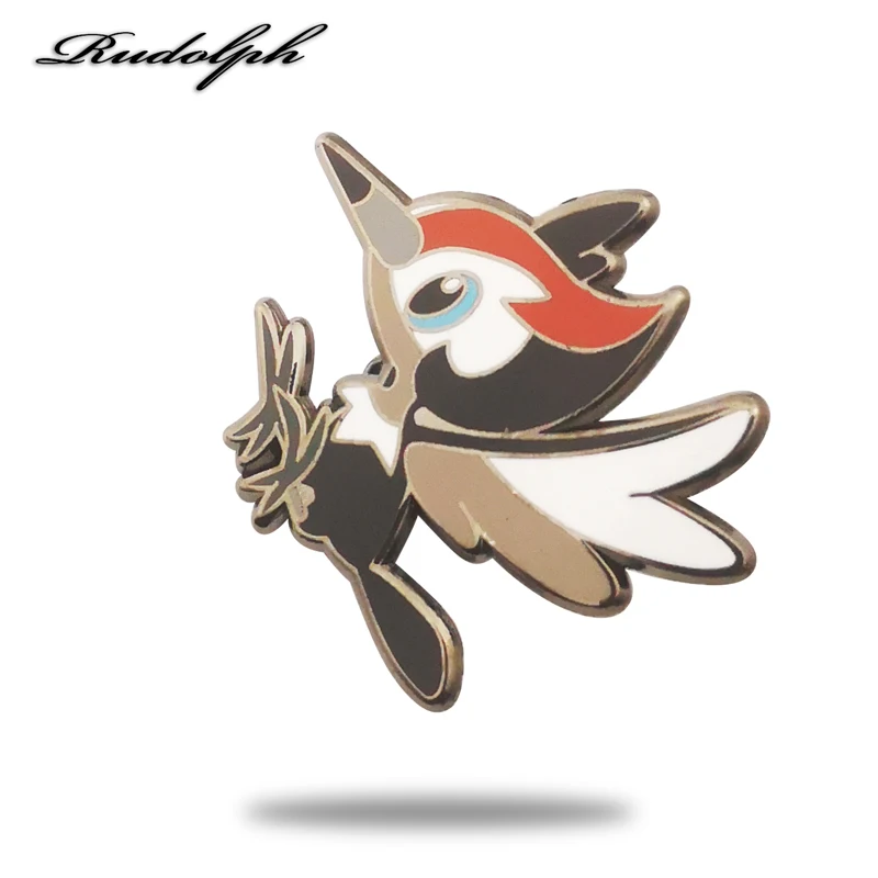 Pikipek Твердые эмалированные булавки для рождества 2019|Броши| |