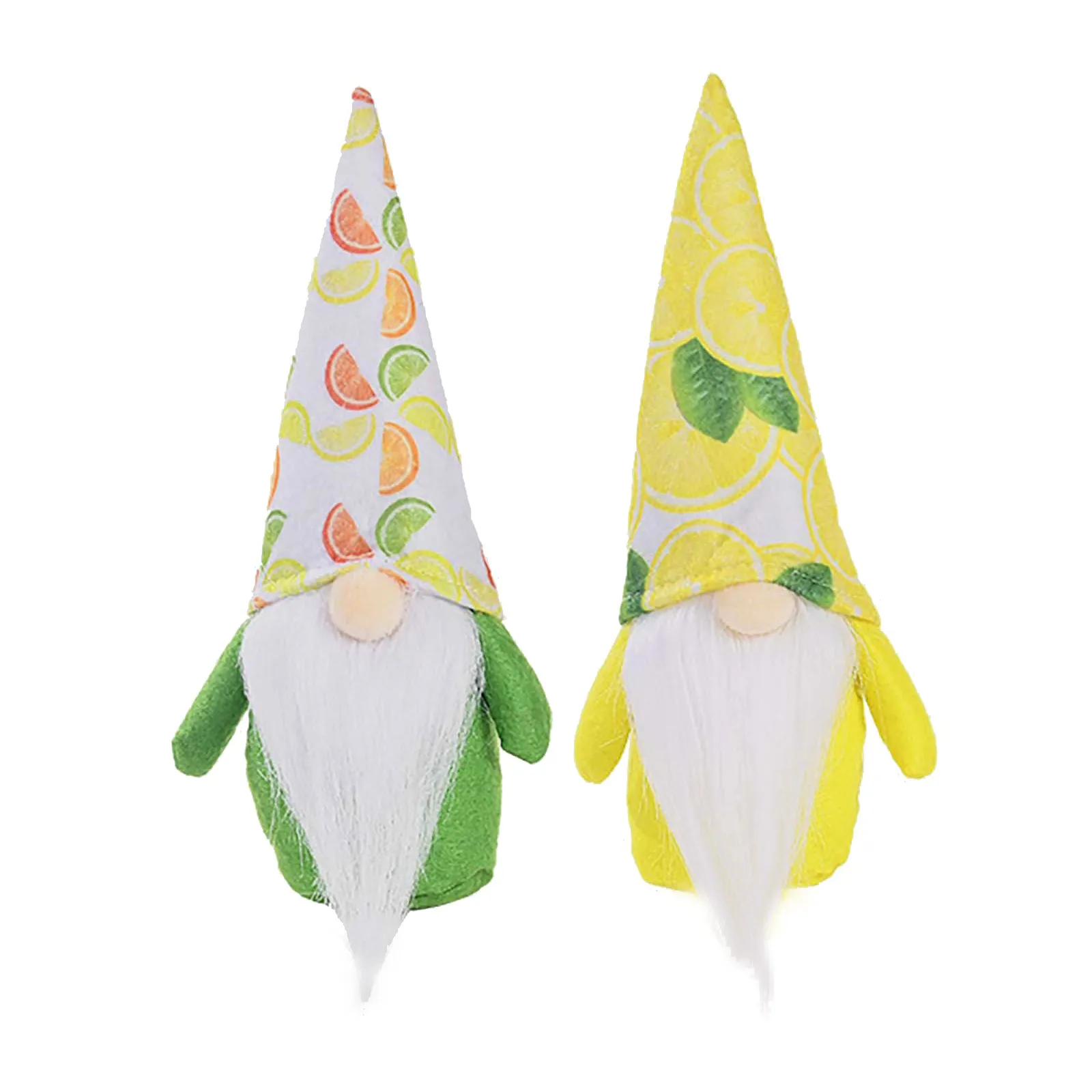 Летний лимонный гном скандинавский домашний дом ферма кухонный декор кукла без