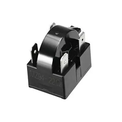 

22 Ohm 4 Pin Refrigerator PTC Starter Relay Black