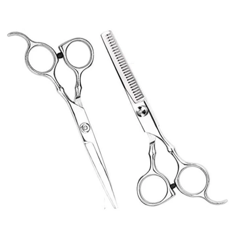 

12pcs/set Professional Hairdressing Scissors Kit Hair Cutting Scissor Hairbrush Hair Clip Cape Grooming Comb For Barbershop Home