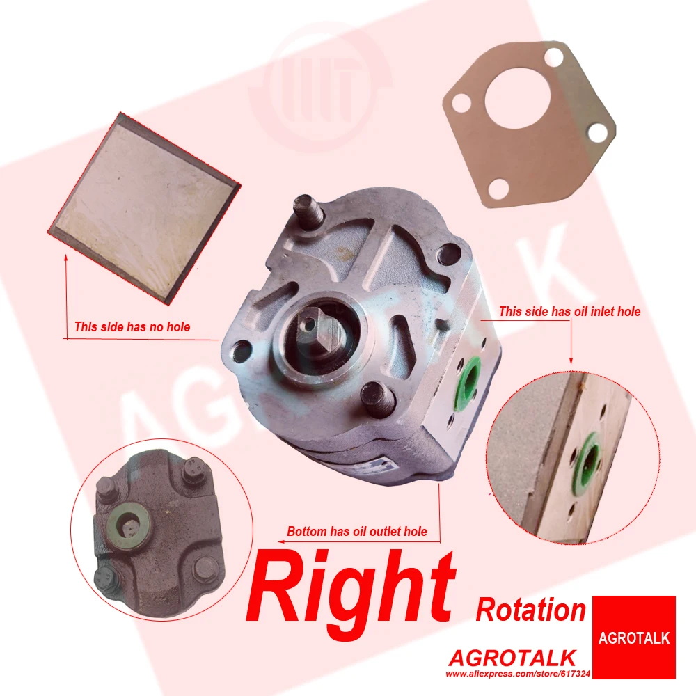 Зубчатый насос CBN-E310 для Shandong трактор Weituo TY244 /TY254C с двигатель Jiangdong TY295IT, номер детали:
