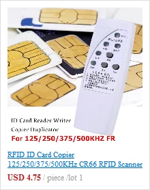 NFC ACR122U RFID считыватель смарт-карт Писатель Копир Дубликатор записываемый клон программное обеспечение USB S50 13,56 МГц ISO/IEC18092+ 5 шт M1 карты
