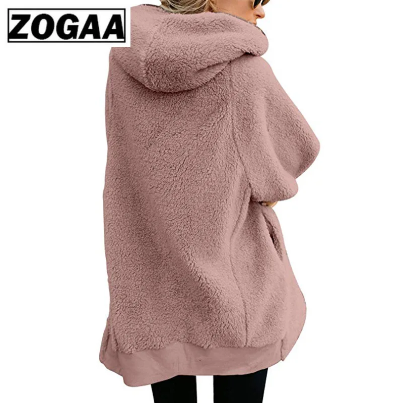 Новые женские толстовки на молнии для девушек зимняя свободная пушистая