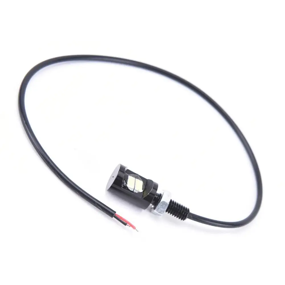 

Universal 12V 2 pcs LED SMD Motorcycle Car Number License Plate Bolt Screw Light Lamp For Car & Motorcycle