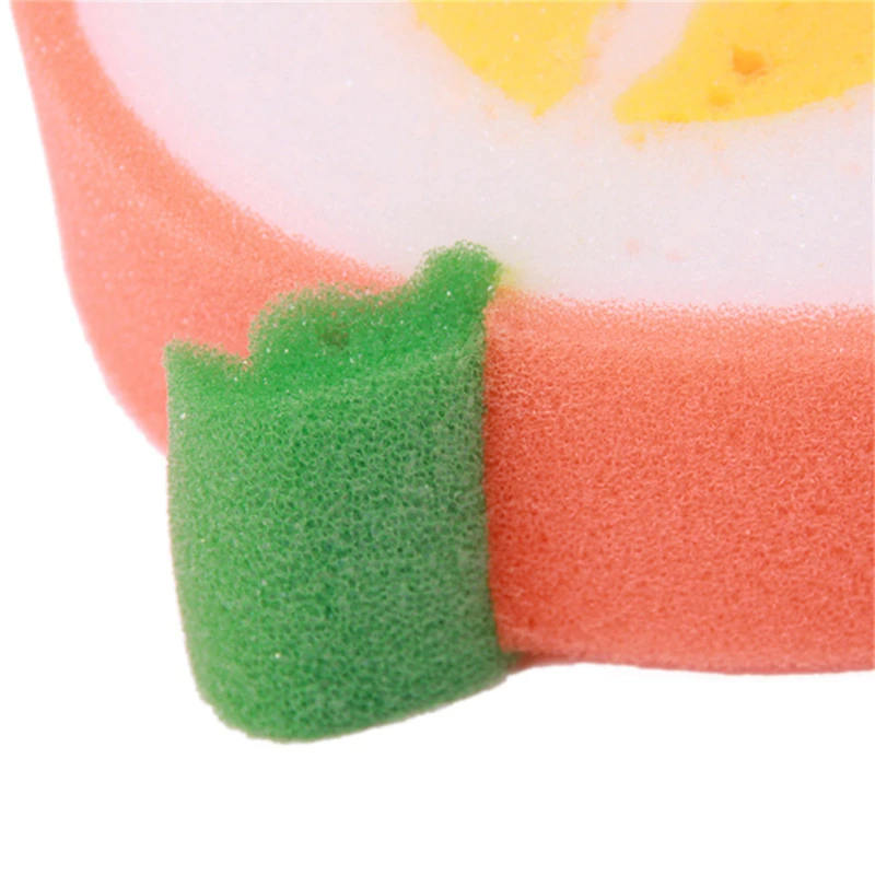 

1Pc Eraser Magic Fruit Section of Thicker Sponge Diy Cleaning Sponge For Dish Washing Kitchen Bathroom Accessory Items