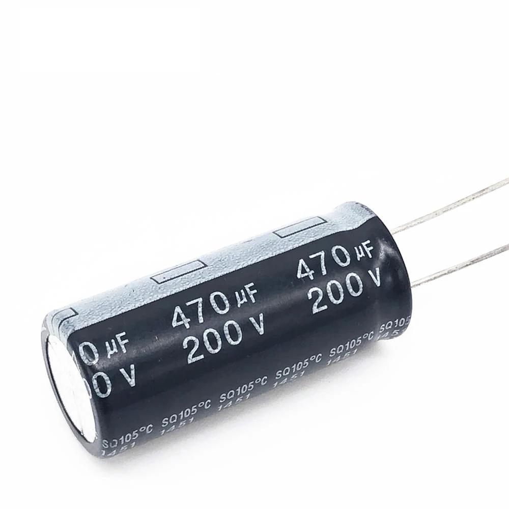

2pcs/lot 200v 470UF 200v 470UF aluminum electrolytic capacitor size 18*40 20%