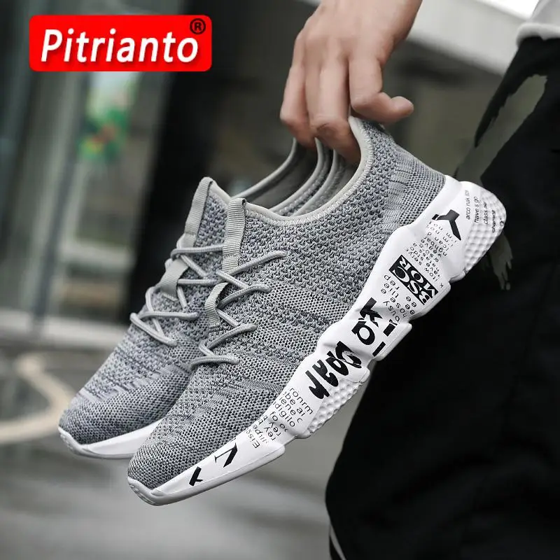 Sneakers Mens Casual Shoes Comfortable Fashion Mesh Outdoor Walking Jogging Masculino Zapatos Hombre New Arrive |