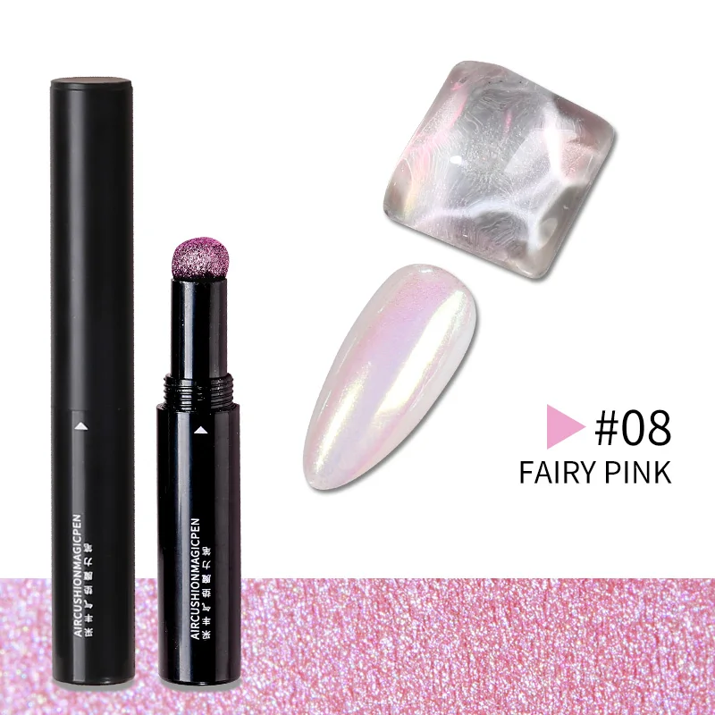 Andpretty воздушная подушка Волшебная пудра ручка для дизайна ногтей Laqcuer зеркальный