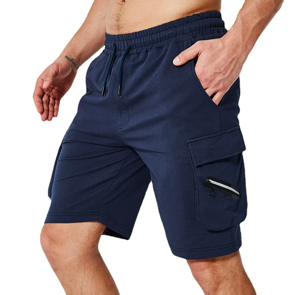

Cotton shorts casual workwear five-point pants men's 2021 summer new loose multi-pocket men's pants