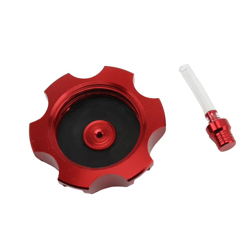 

Motorcycle Aluminum Gas Fuel Gas Fuel Tank Cap Breather Vent Replacement Lid For 90 110 125CC Dirt Bike Pit Pro ATV