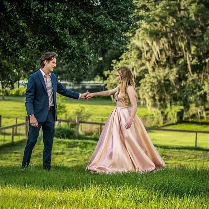 

Блестящие вечерние платья с пайетками, Длинные Пышные вечерние платья-трапеции с открытой спиной для женщин, 2020