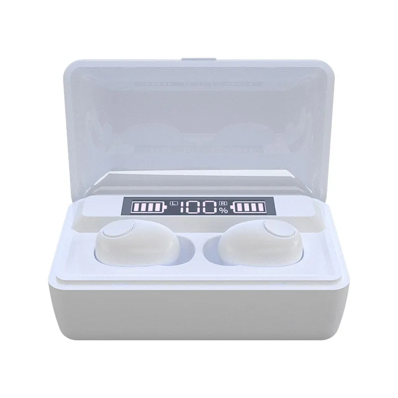 Ouhaobin Bluetooth Headset 5.0 In-Ear Wireless Earphones Stereo Earbuds Sports LED With Mic | Электроника