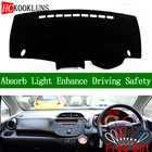 Для Honda fit 2008 2009 2010-2013 крышка приборной панели автомобиля с правым рулем коврик для приборной панели коврик