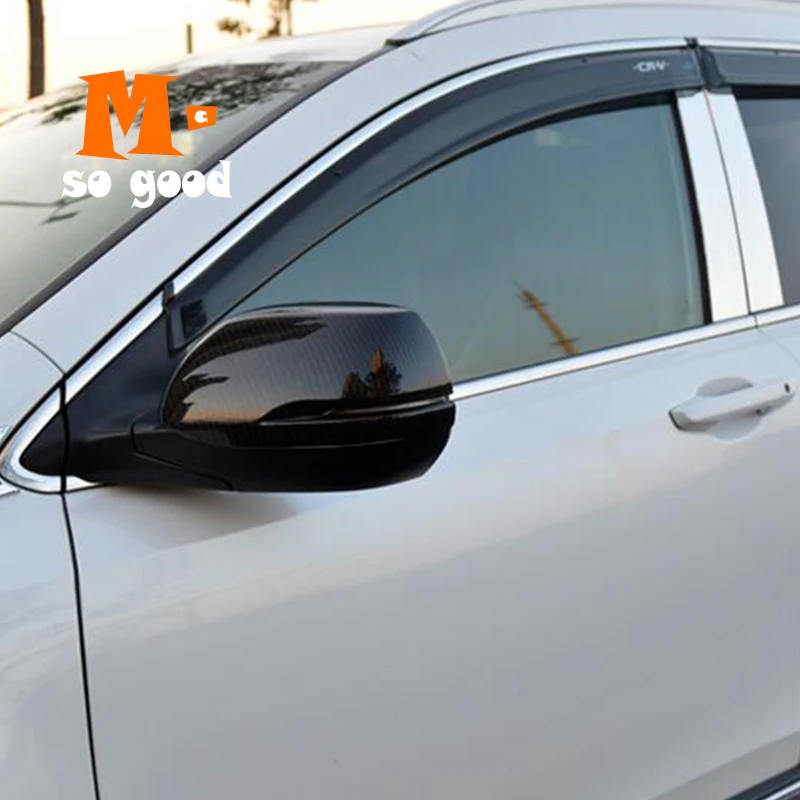 

2013 14 15 16 17 2018 for Honda CR-V CRV Car Side Door Rearview Turning Mirror Cover Trim ABS Carbon Fibre Exterior Accessories