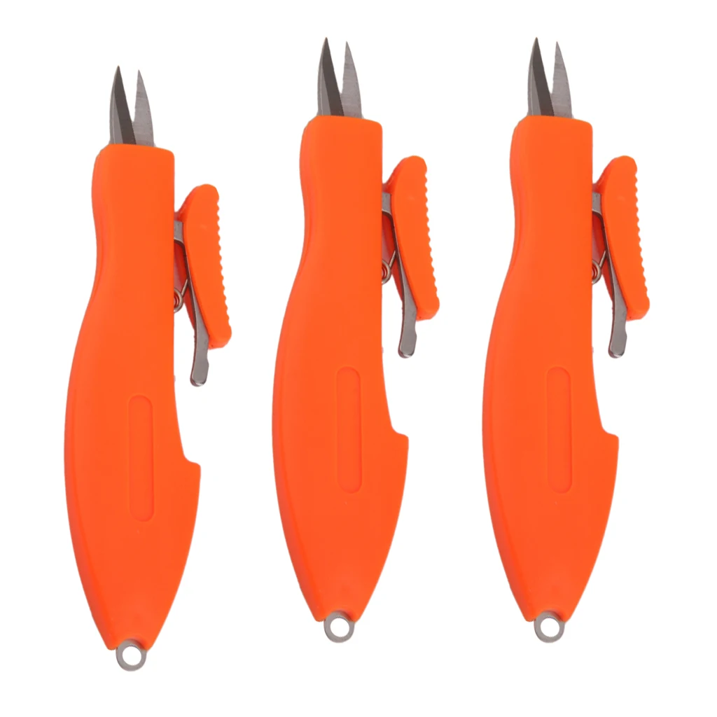 

3pcs Folding Fishing Line Scissor Sewing String Cutter Snip Tackle Accessory