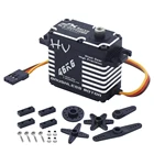 JX Servo BLS-HV7146MG 46 кг бесщеточный высокая точность Сталь Шестерни полный ЧПУ цифровой сервопривод для 15 RC автомобилей Грузовик вертолет робот