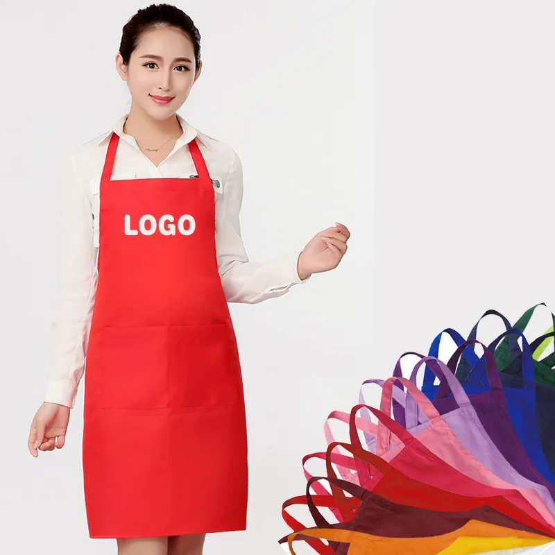 

2021 spring and autumn new family apron Kitchen Apron