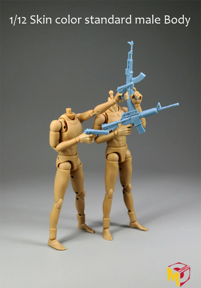 MCCToys MCC023 масштаб 1/12 мужское тело цвет кожи узкие плечи Модель Фигурки 6 дюймов