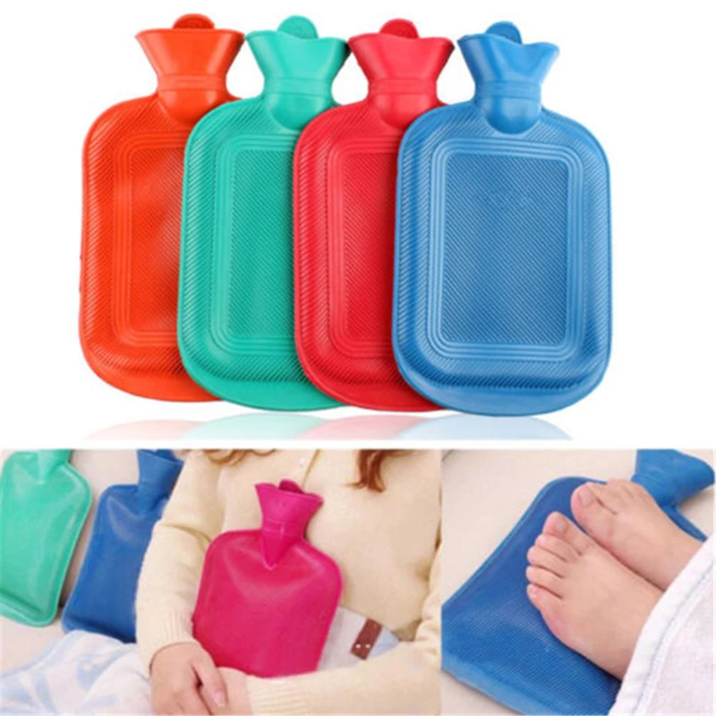 

2000ML Thick Hot Water Bottles Portable Rubber Winter Warm Water Bottle Hand Warmer Girls Pocket Hand Feet Hot Water Bag