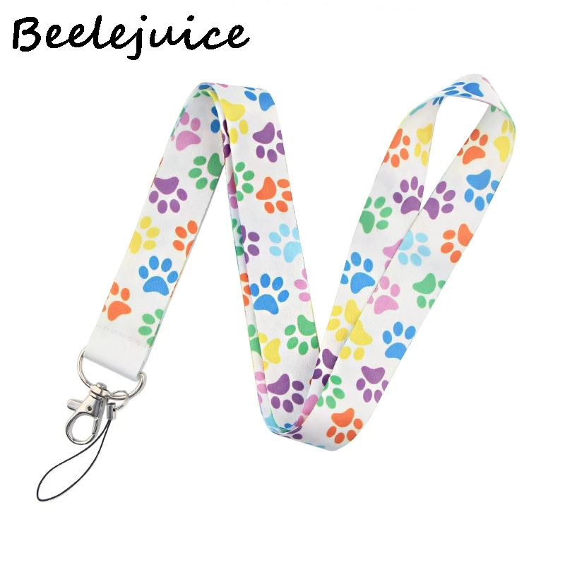 Собачий шейный брелок цепочка ленты аниме мультфильм ремешок шнурок ID бейдж