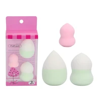 3pcsset cosmetic puff water drop gourd makeup sponge puff beauty concealer blush foundation cream powder puff make up tools