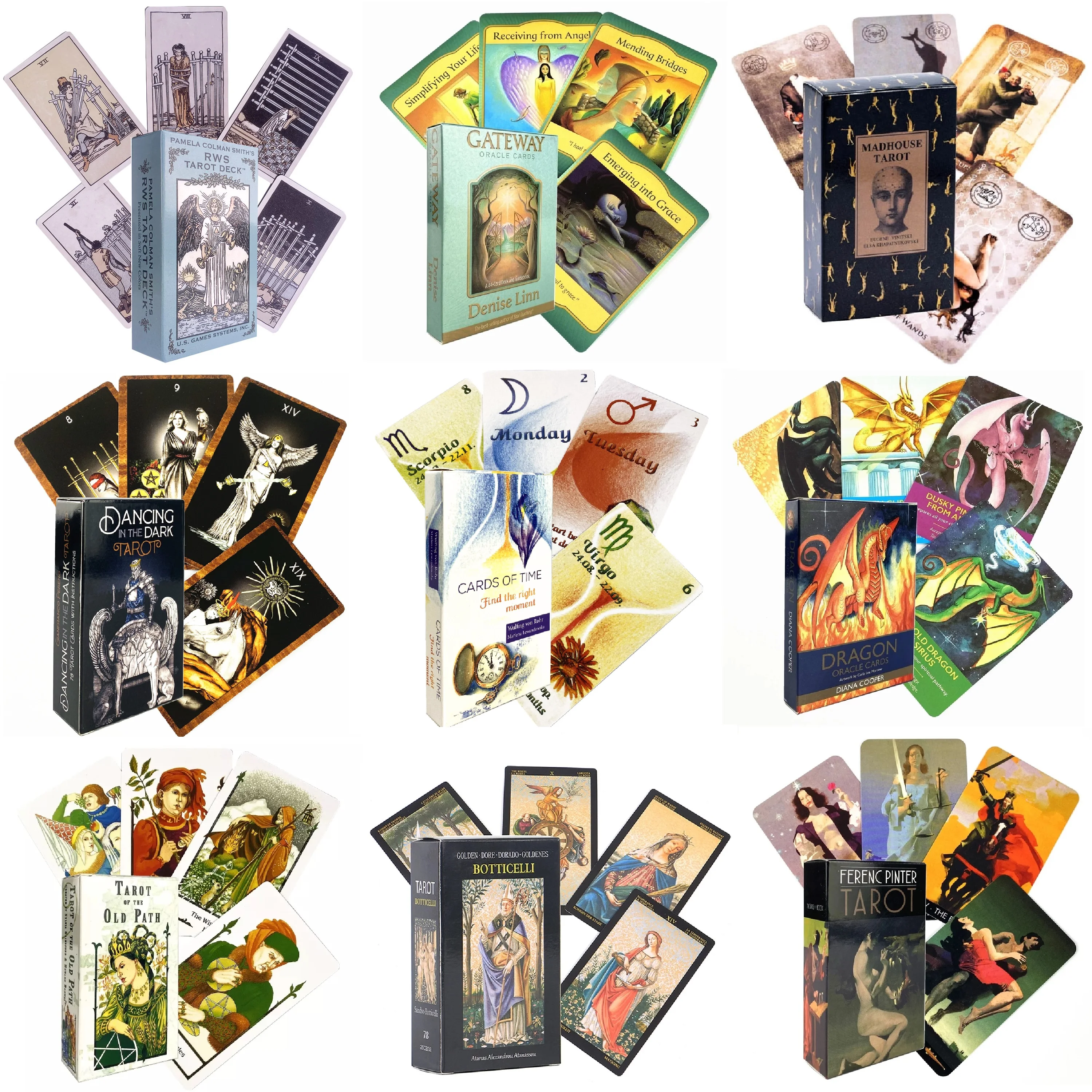 40 стилей карты Таро новые карта памяти для настольной игры | Игрушки и хобби
