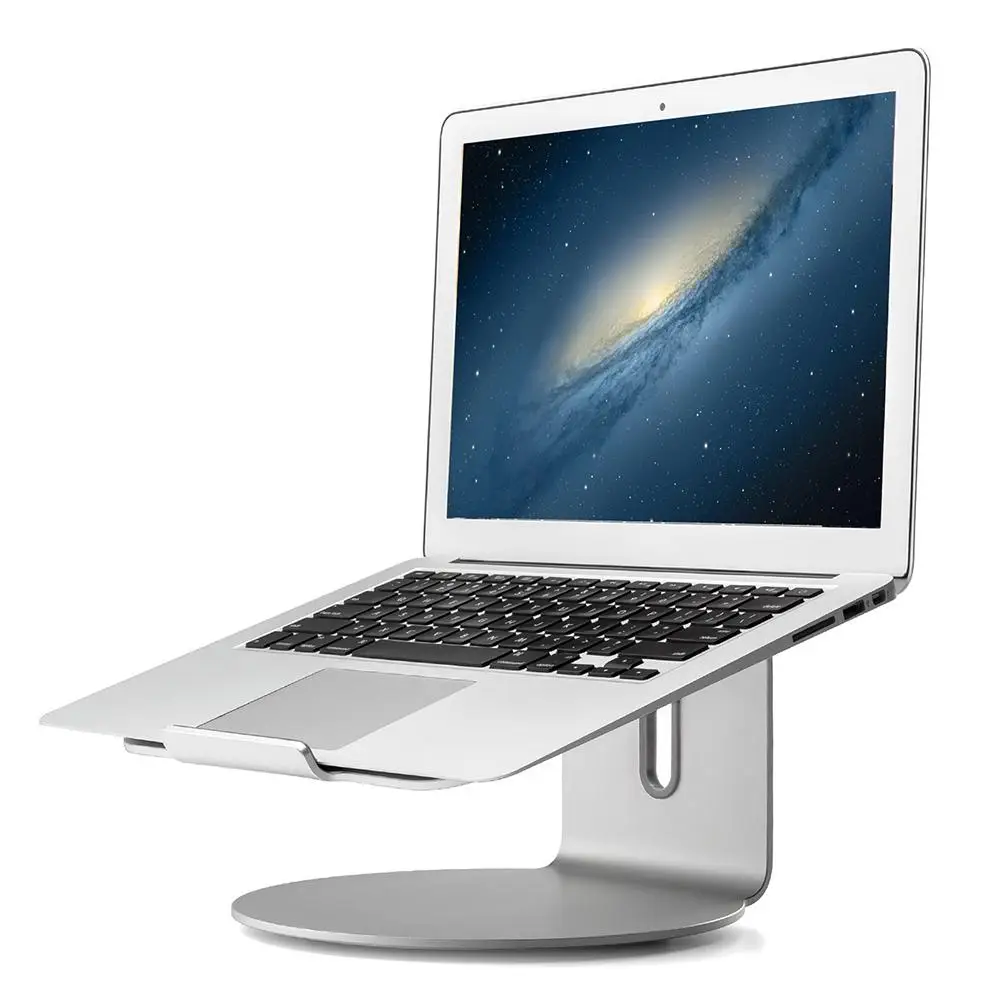 Вращающаяся на 360 градусов подставка для ноутбука из алюминиевого сплава