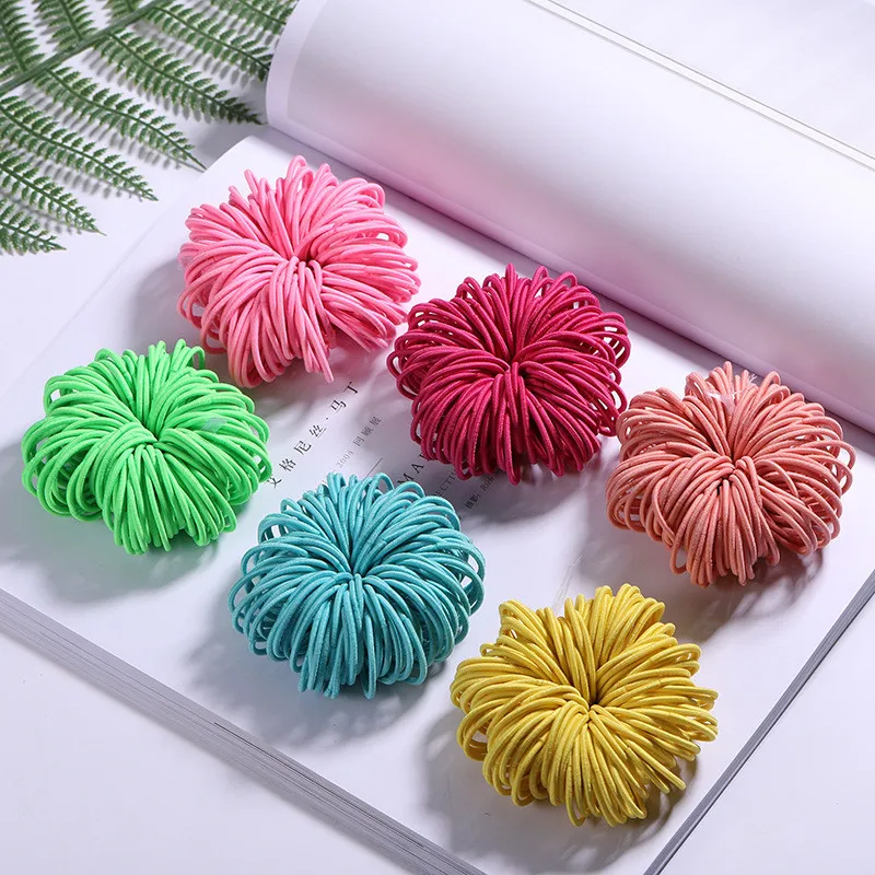New 100PCS/Lot Girls Candy Colors Nylon 3CM Rubber Bands Children Safe Elastic Hair Bands Ponytail Holder Kids Hair Accessories
New 100PCS/Lot Girls Candy Colors Nylon 3CM Rubber Bands Children Safe Elastic Hair Bands Ponytail Holder Kids Hair Accessories