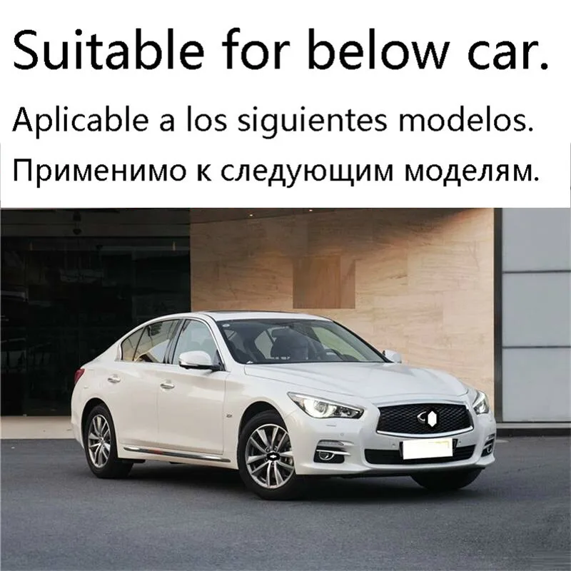 Декоративный тюнинговый задний диффузор 14 15 16 17 для Infiniti Q50 детали | Автомобили и