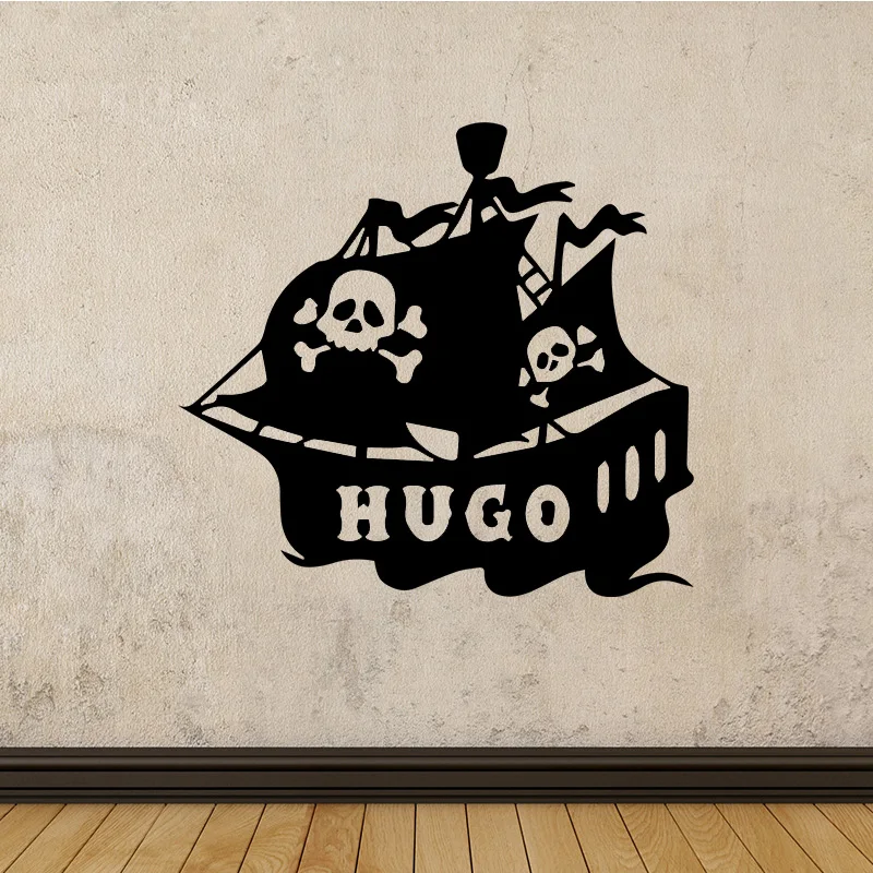 Sea Rover настенные дизайнерские наклейки для гостиной Съемные Виниловые Стикеры
