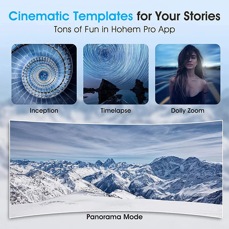 Шарнирный 3 осевой складной Ручной Стабилизатор для смартфона с ИИ визуальным