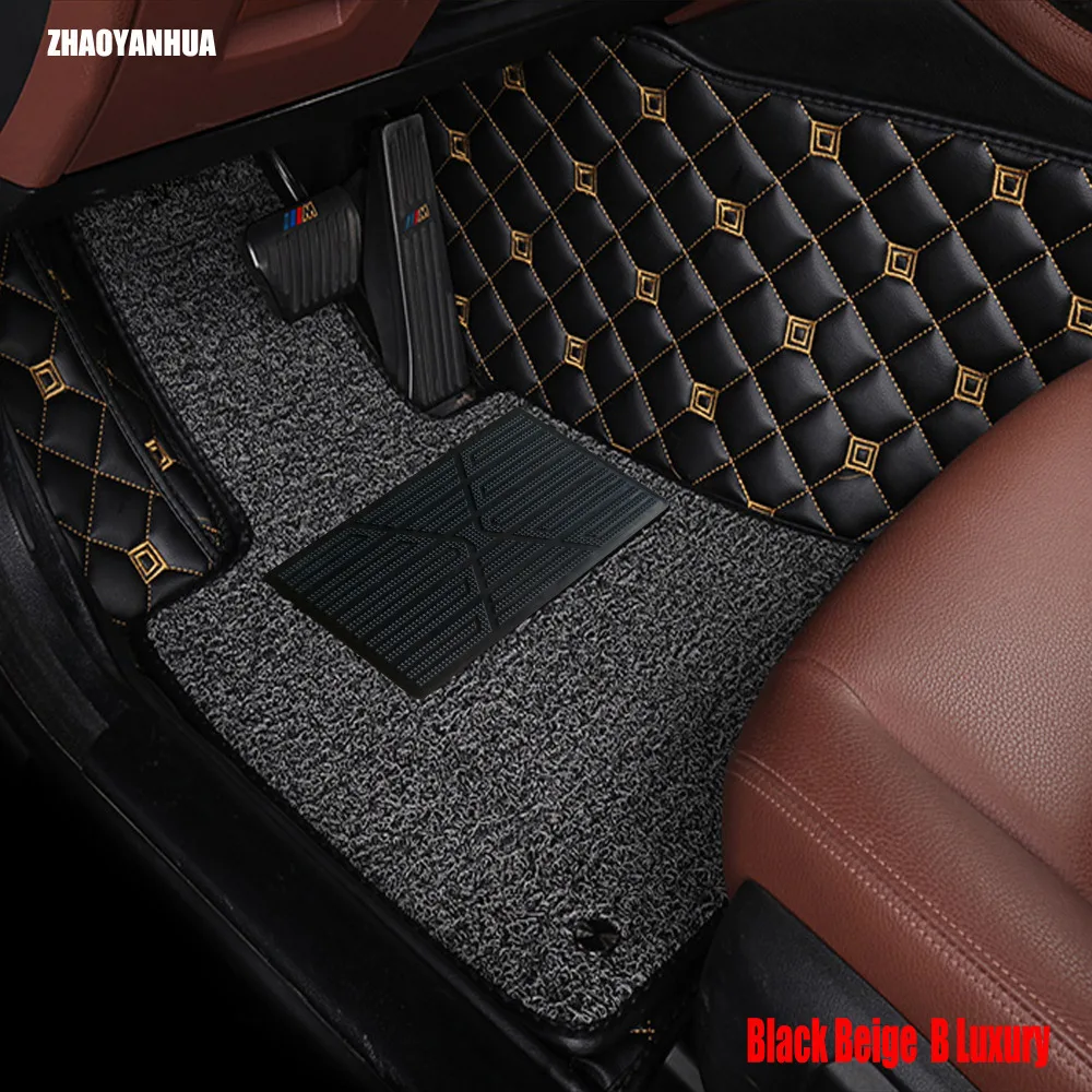 

ZHAOYANHUA Car floor mats for Chevrolet Captiva Trax Malibu Cruze accessories 5D car-styling rugs waterproof carpet liners