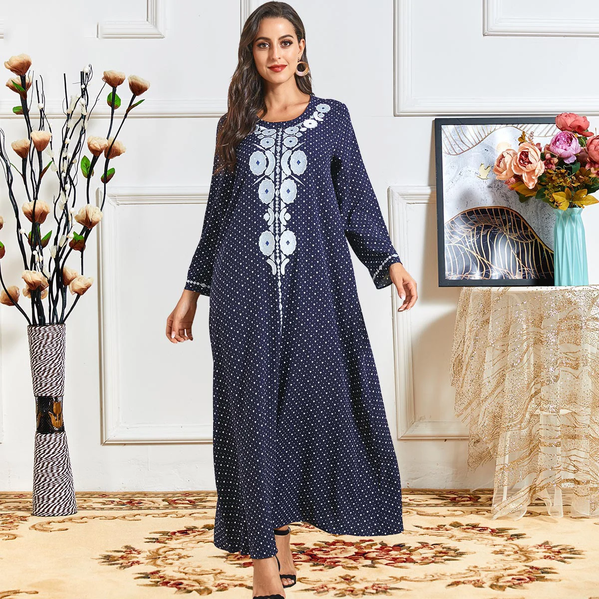 

Пиратское любопытство, винтажная вышивка, Длинные свободные платья Dree, Дубай, Турция, мусульманские женские платья, Африканский халат для в...