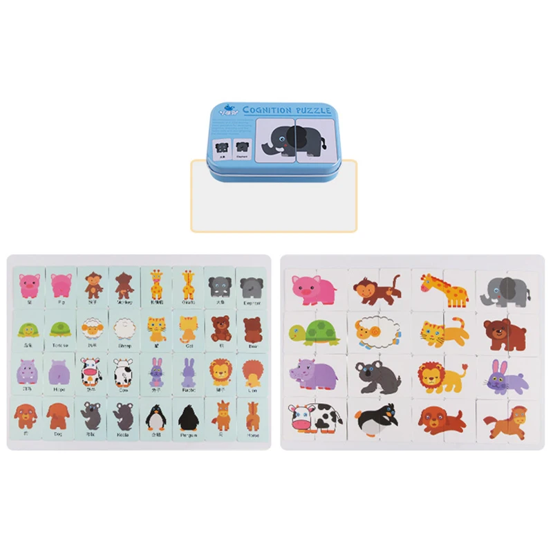 Детский Развивающий пазл-игрушка детский пазл для раннего развития мультяшная