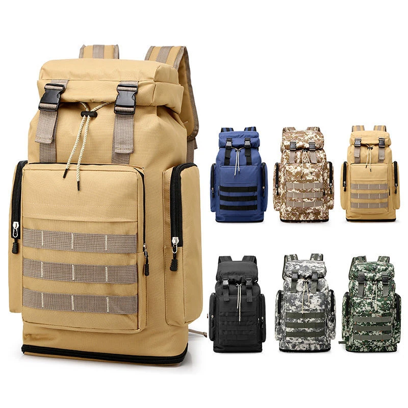 

Рюкзак, 70 л, для путешествий, кемпинга, тактический рюкзак, сумка для походов, альпинизма, спортивная сумка большой емкости