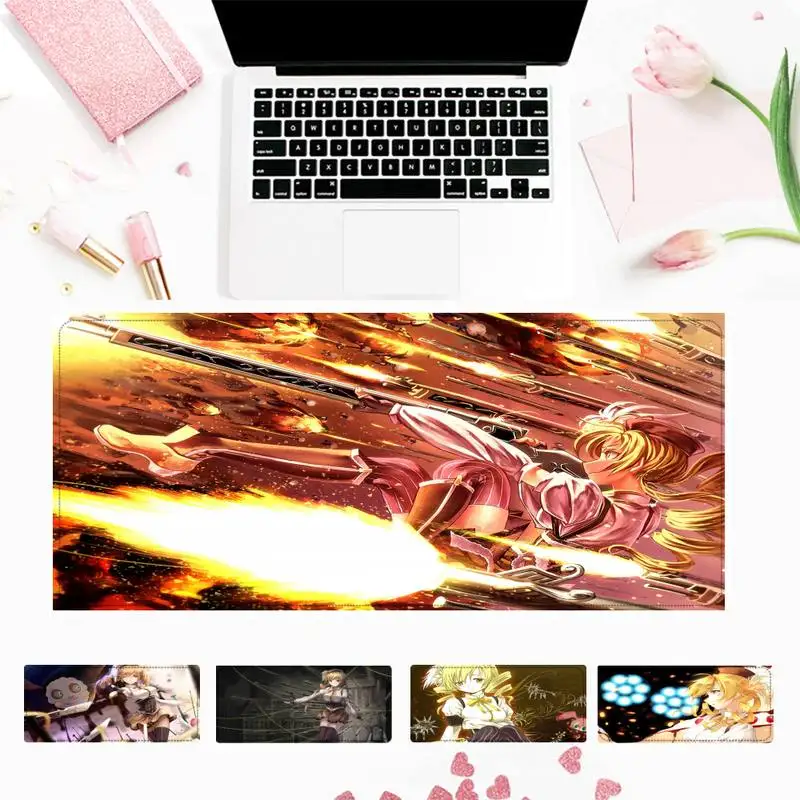 

Puella Magi Madoka Magica Mami Tomoe Mouse Pad Laptop PC Mause Pad Desk Mat For Big Gaming Mouse Mat For Overwatch/CS GO